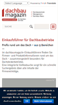Mobile Screenshot of dachbaumagazin-einkaufsfuehrer.de